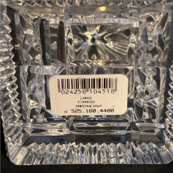 Waterford Crystal Pyramid Paperweight